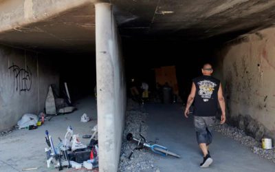 Las Vegas Loses Luster for Homeless Living in Underground Tunnels